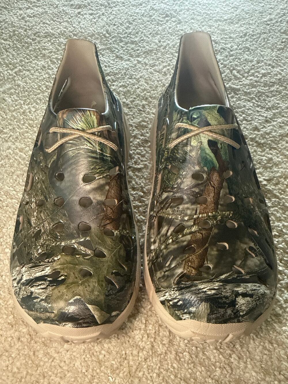 NEW Joybees Boys Trekking Mossy Oak Camo Outdoor Water Shoe US Youth Sz 4 (J4)